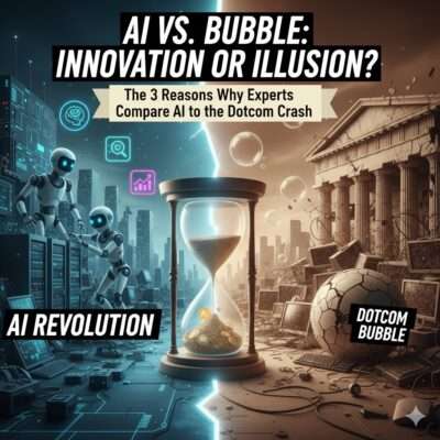 거품인가, 혁신인가? AI 붐을 닷컴 버블에 빗대는 3가지 핵심 이유