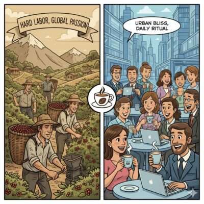 커피 경제학, 알고 마시면 더 맛있는 커피 한 잔의 숨겨진 이야기