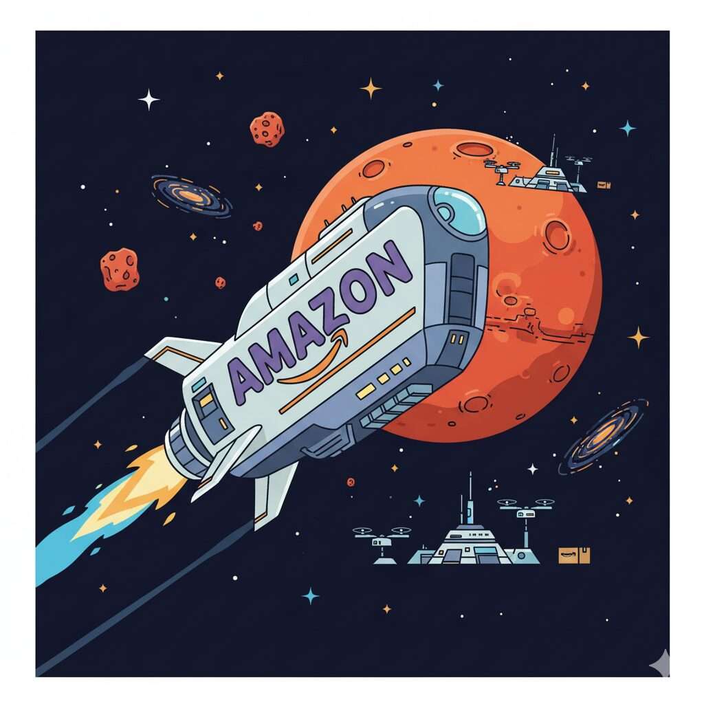 아마존의 화성 전략: 베이조스가 설계하는 뉴 스페이스 경제 패권