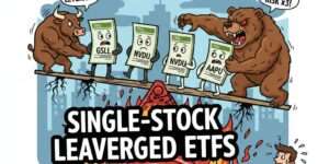 계좌 잔고 '0'에 수렴? 개별주식 레버리지 ETF의 치명적인 복리 위험성