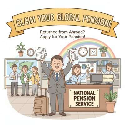 사회보장협정 체결국가 거주 및 근로 후 귀국자: 국민연금 신청 및 수령 가이드