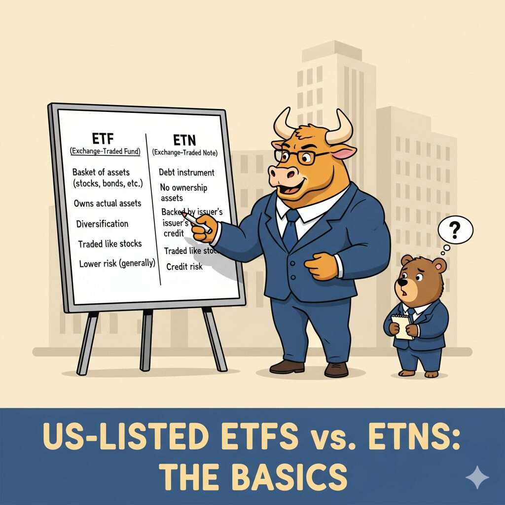 ETF와 ETN: 현명한 투자자의 필수 구별법