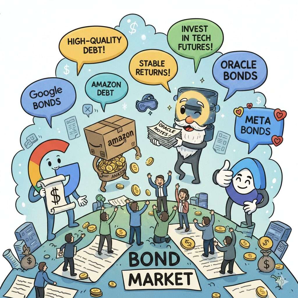 빅테크 기업들이 회사채를 발행하는 4가지 핵심 이유: AI 투자 경쟁과 재무 전략