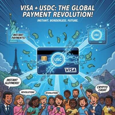 VISA, USDC로 디지털 결제 혁신! 국경 없는 결제 혁명과 투자 가치