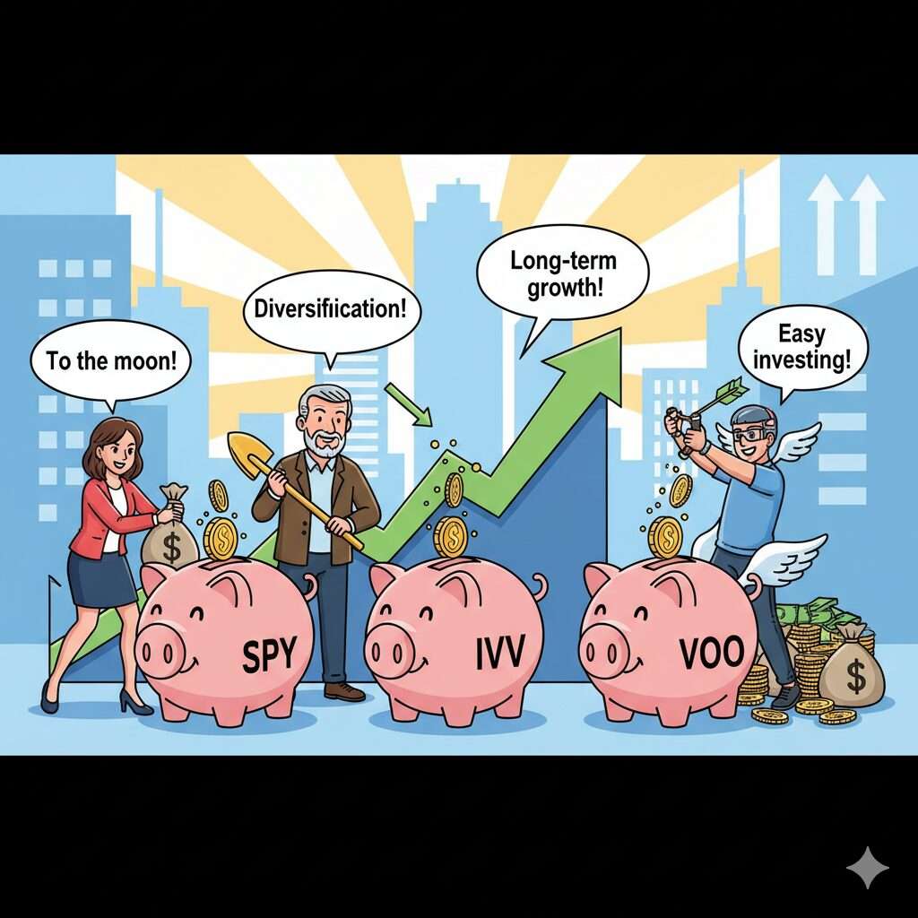 미국 지수추종 ETF 초보자 필독: 섹터 비교부터 수익 청산까지