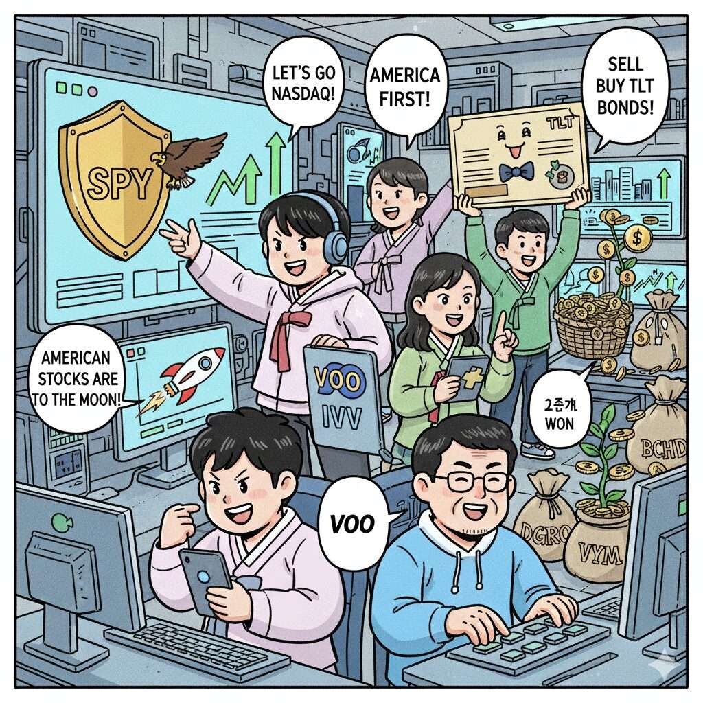 은퇴 세대 자산관리 목적 미국 상장지수펀드(ETF) 활용하기