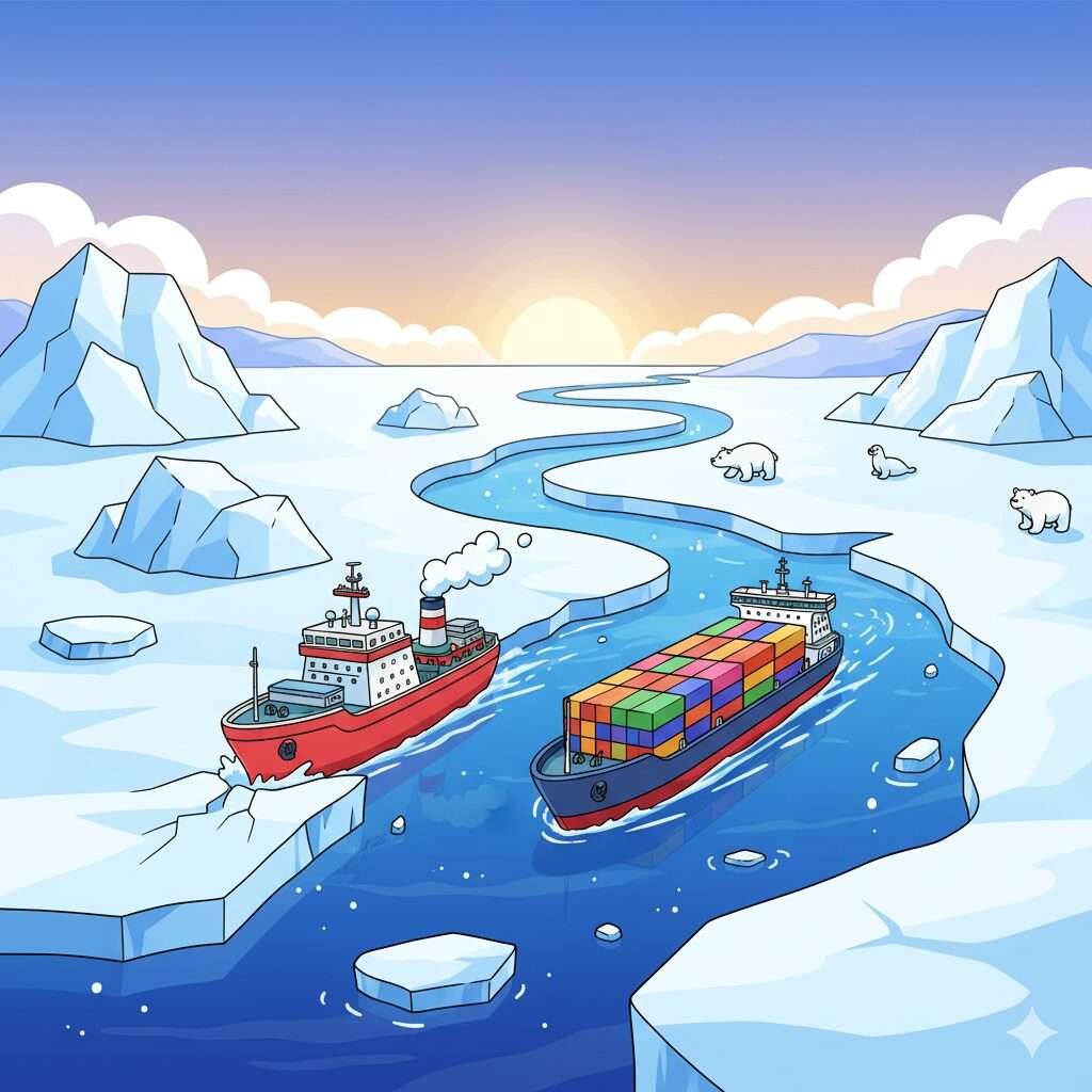 북극 해빙의 양면성: 북극항로와 에너지 개발이 여는 경제 기회와 안보 리스크