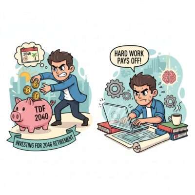 26세 갑돌이, 2046년 조기 은퇴 목표! TDF 2040으로 20년 만에 경제적 자유 달성 도전하기