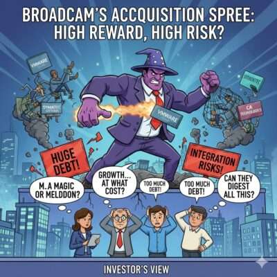 ‘인수합병의 마법사’ 브로드컴, AI 인프라 장악으로 본 미래 가치와 투자자가 유의할 위험 요소