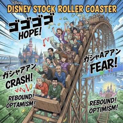 디즈니(DIS) 주가 롤러코스터: 과거 영광과 현재 위기, 그리고 미래