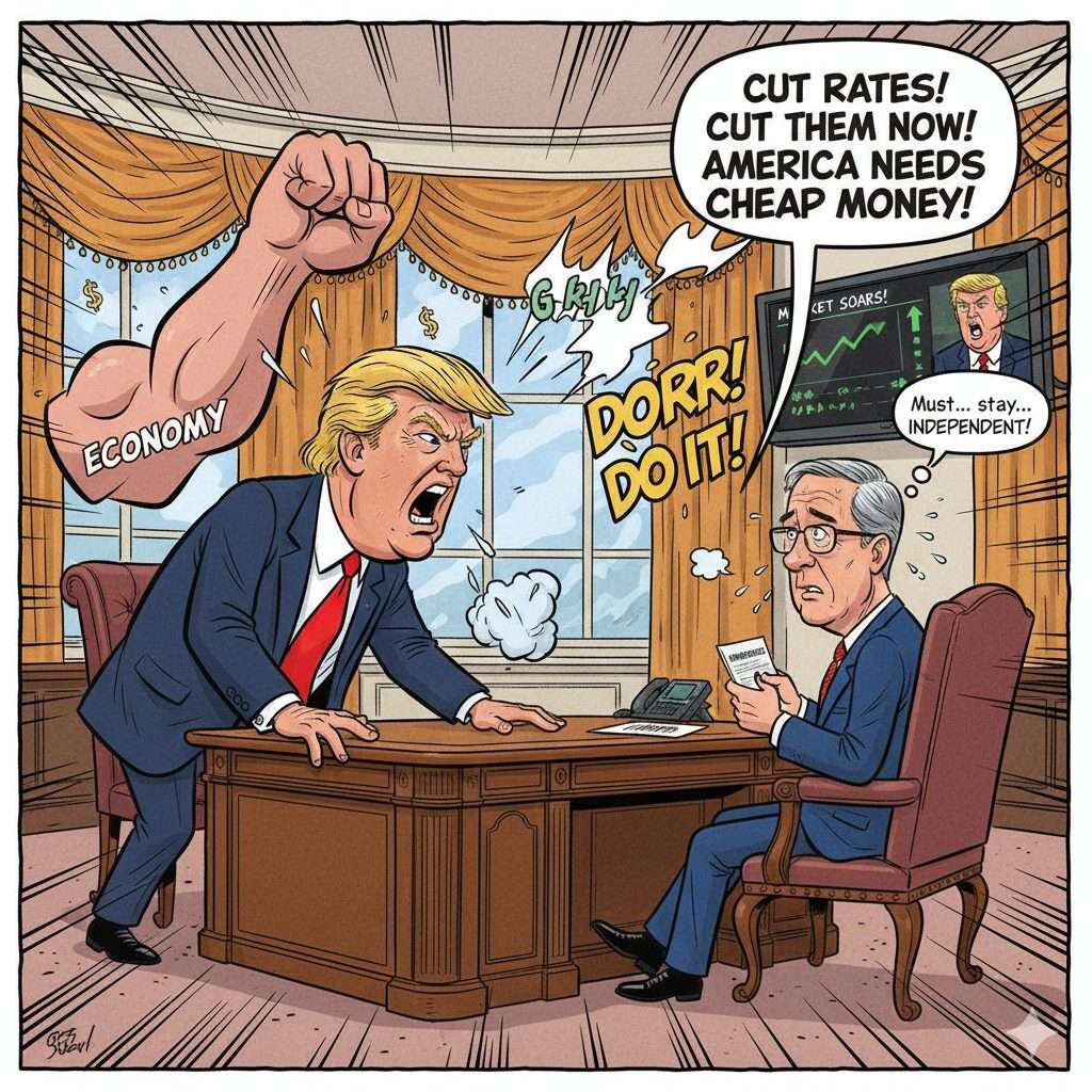 트럼프는 왜 금리 인하를 갈망할까? 저금리 선호의 경제학