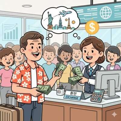 미국 상장주식 및 펀드 달러 환전 없이 투자하는 방법