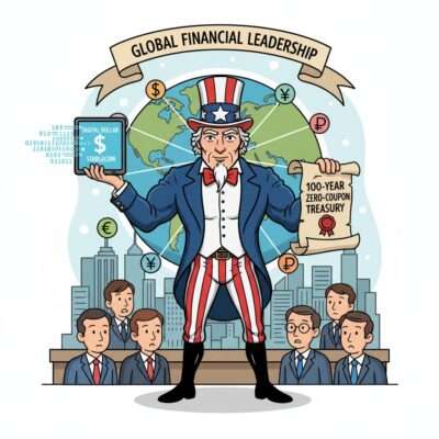 미국 달러 패권 수호: 스테이블코인과 100년 국채 구상 분석