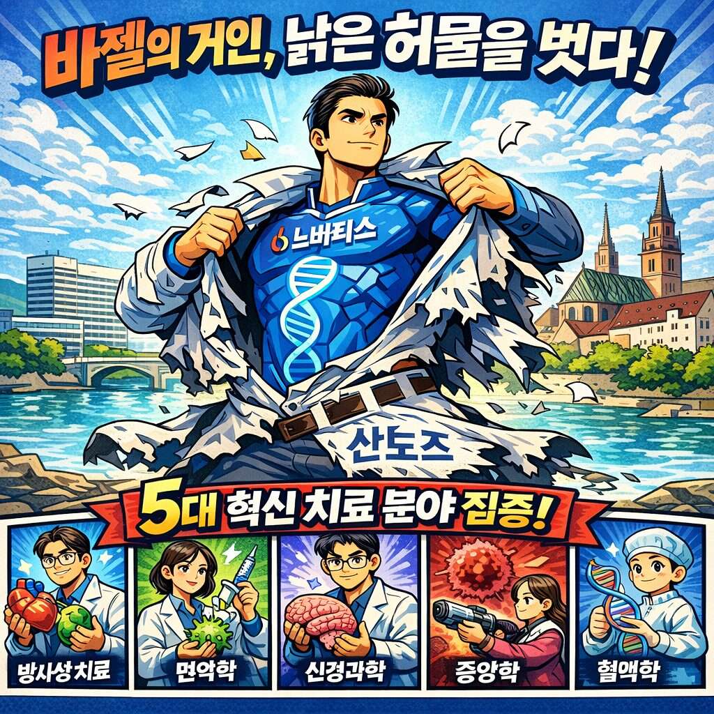 1부. 노바티스(NVS) 혁신의 재설계: 종합 제약사에서 '퓨어 플레이'로의 변모