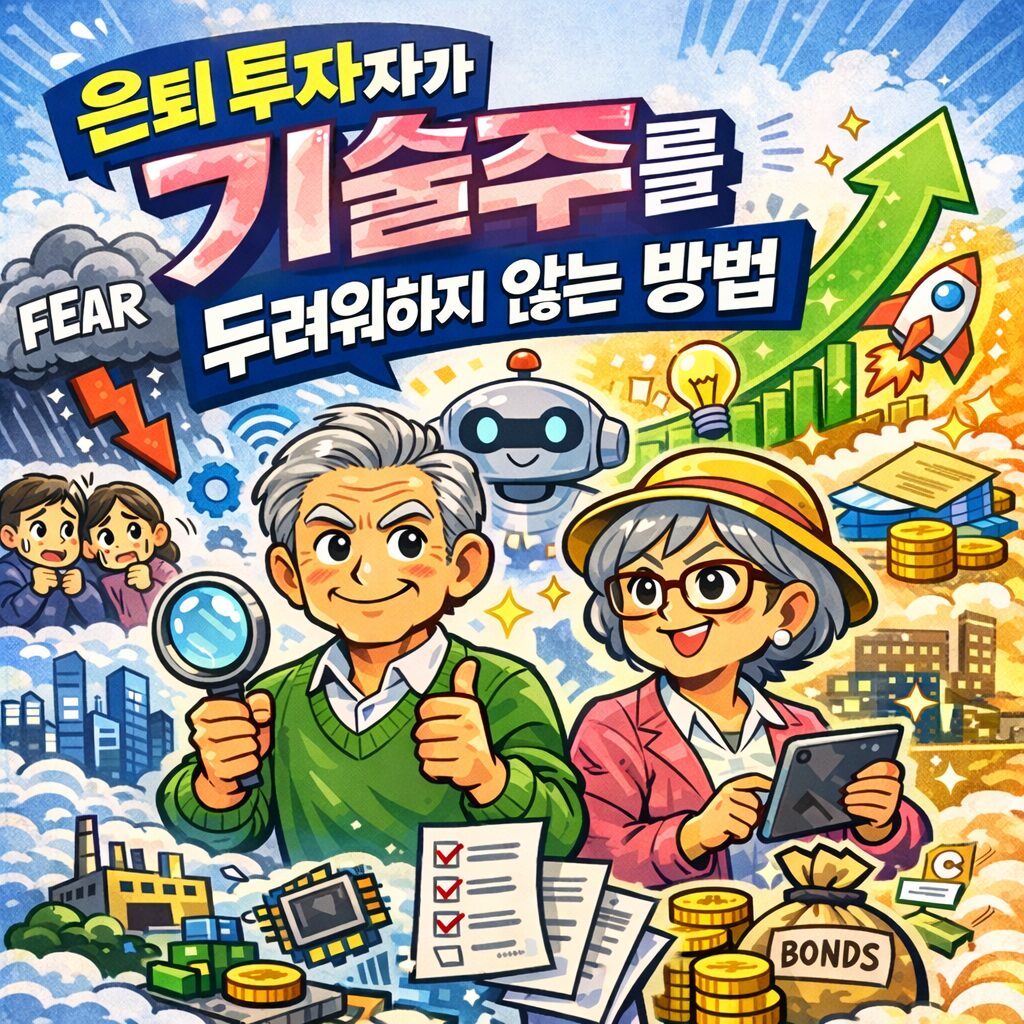 은퇴 투자자가 기술주를 두려워하지 않는 법