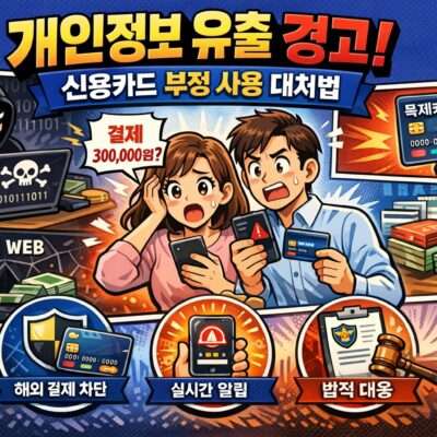 개인정보 유출 시대의 생존 전략