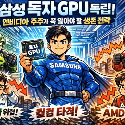 삼성전자 GPU 독립, 엔비디아 주주가 알아야 할 포트폴리오 생존 전략