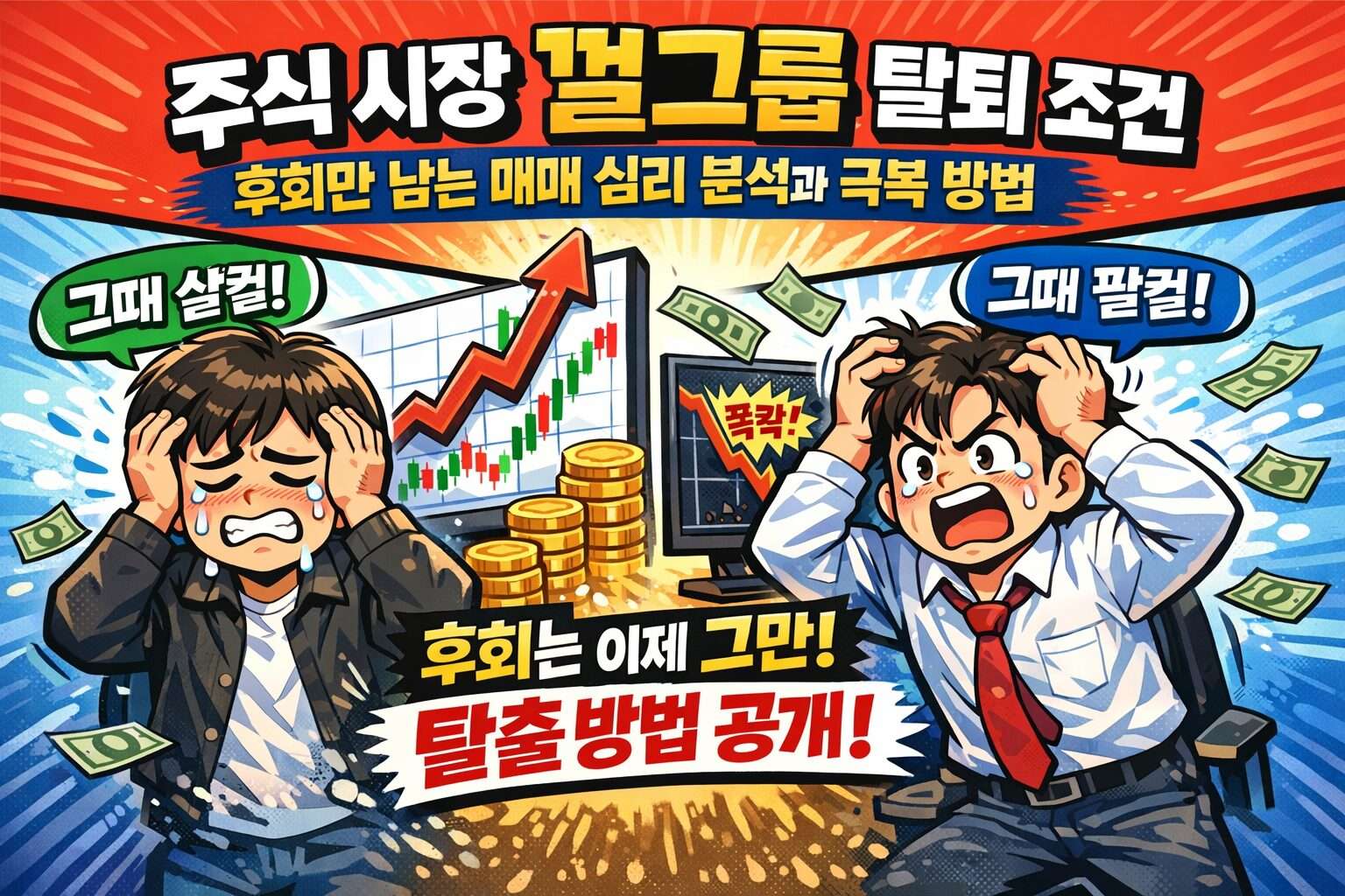 주식 시장 껄그룹 탈퇴 조건