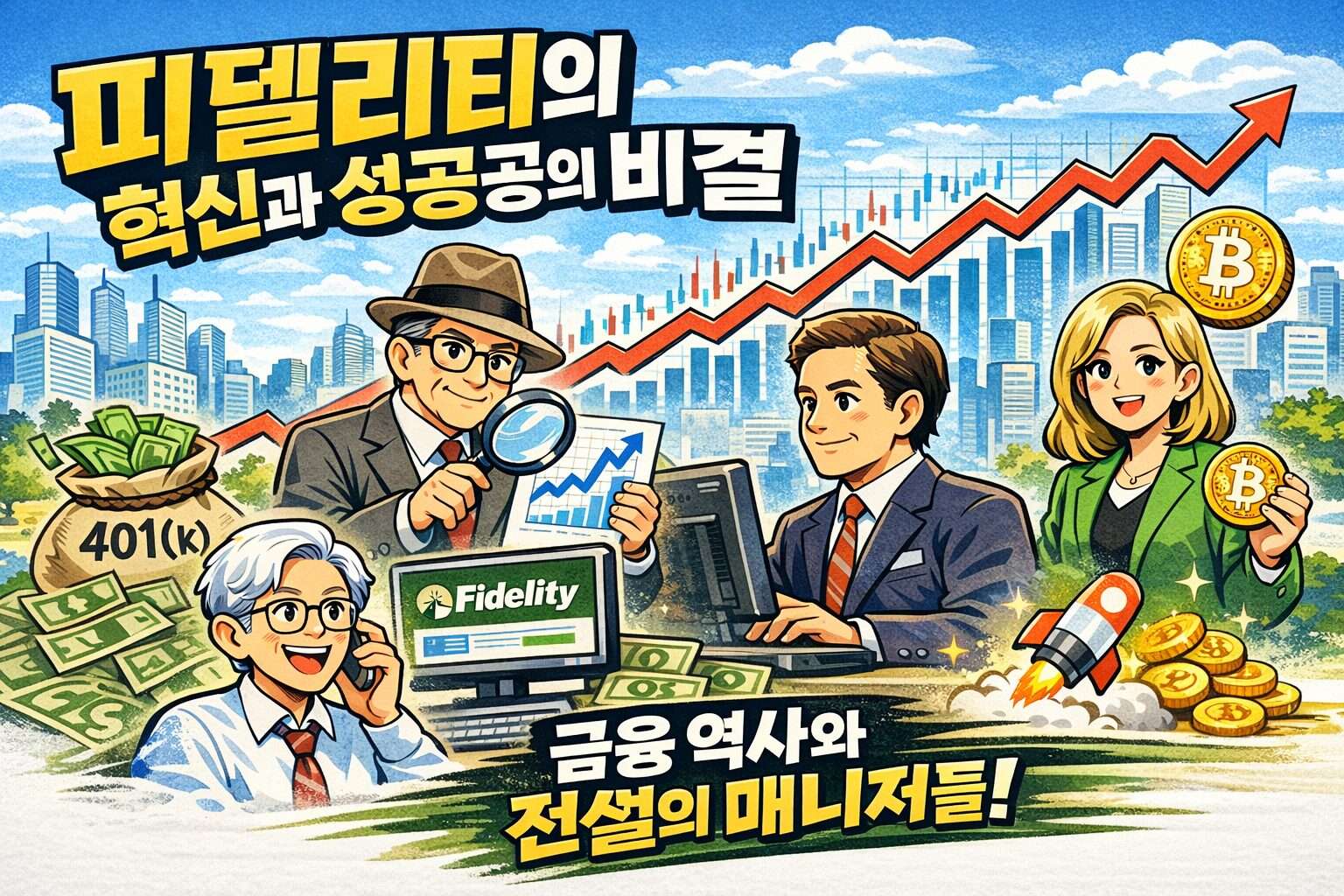 피델리티의 혁신적 성장과 성공의 비결