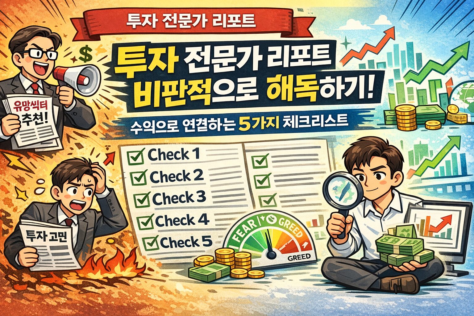 투자 전문가의 리포트에서 진짜 수익 신호와 가짜 소음