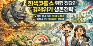 경제 위기 회색코뿔소 정체와 생존 전략