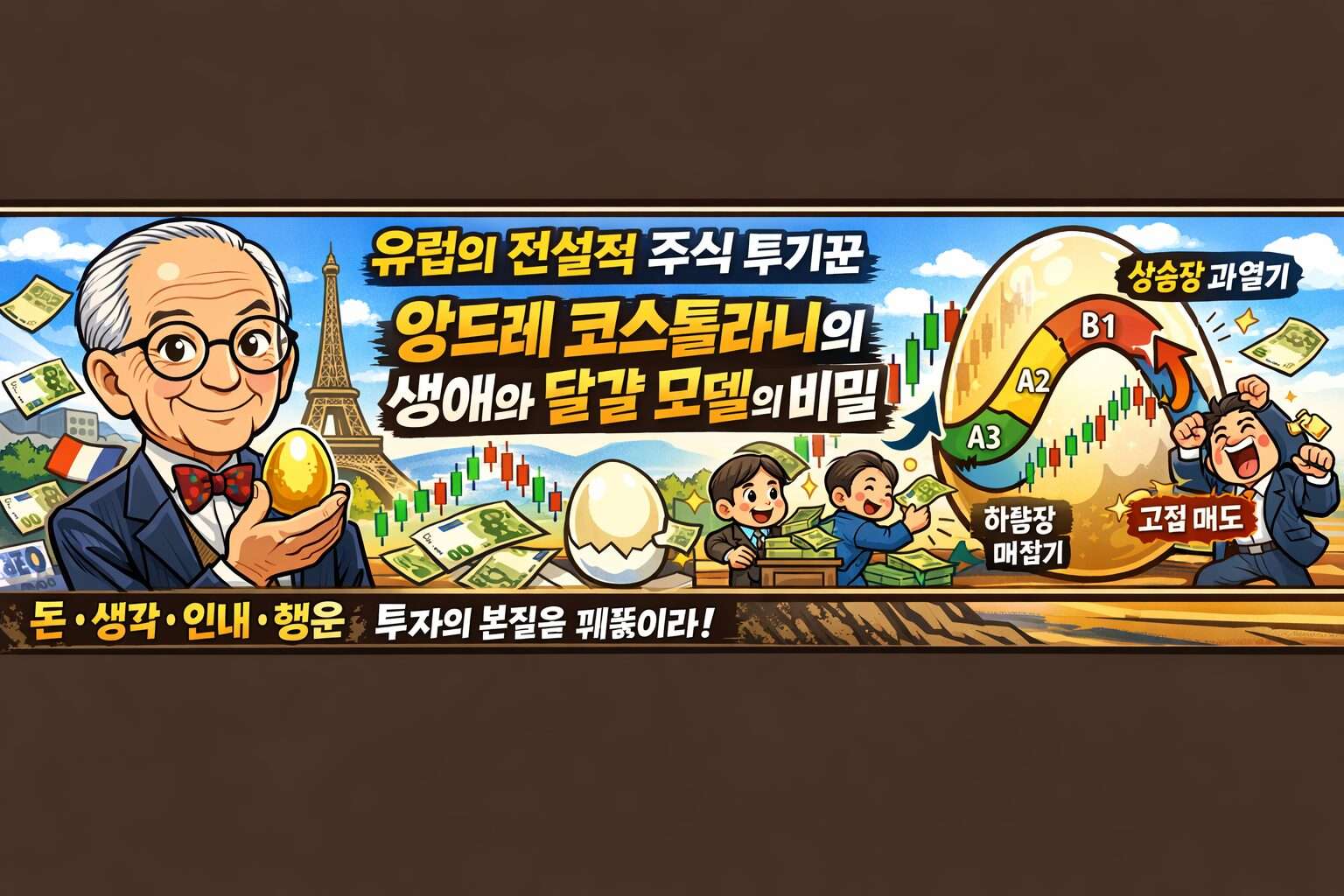 '앙드레 코스톨라니'의 생애와 시장을 지배하는 달걀 모델의 비밀