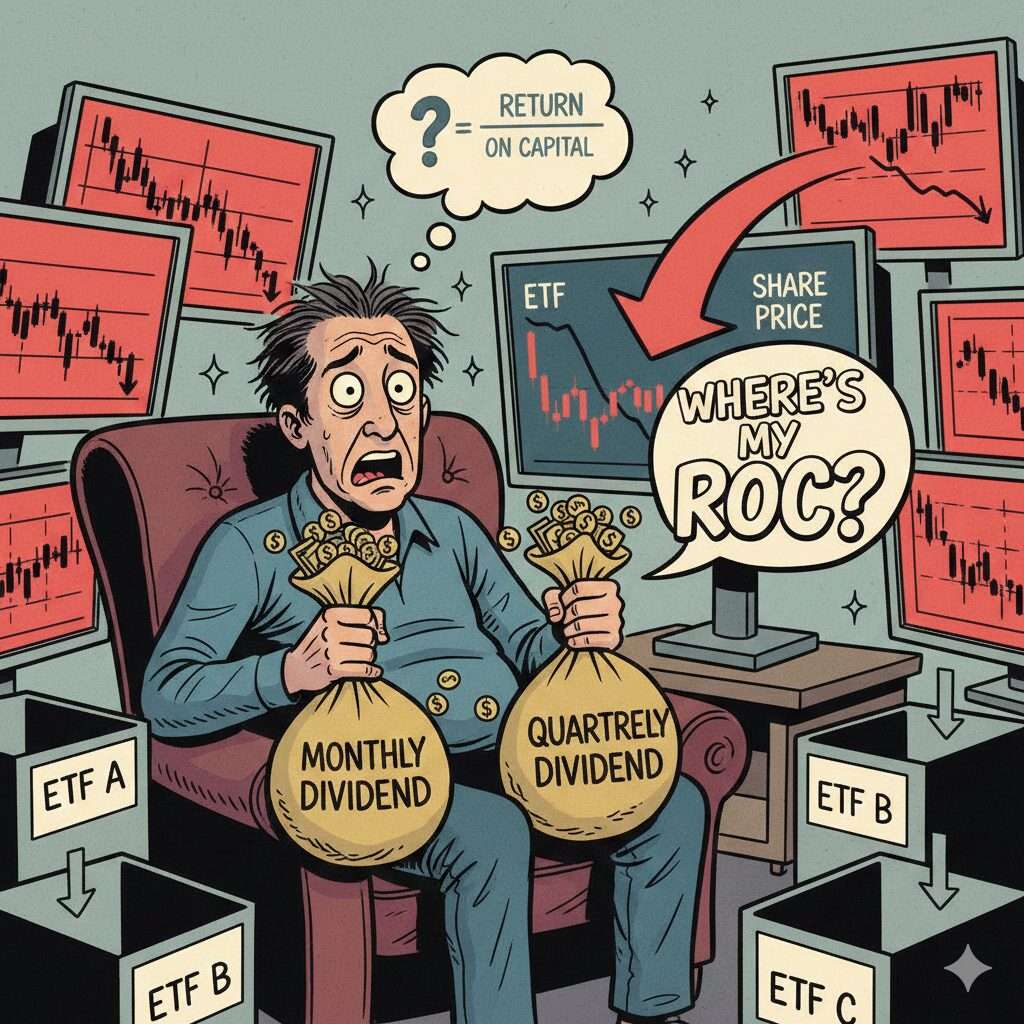 매주, 매달 돈 주는 ETF의 비밀: 내 원금을 돌려주는 착각 배당금 ROC의 함정