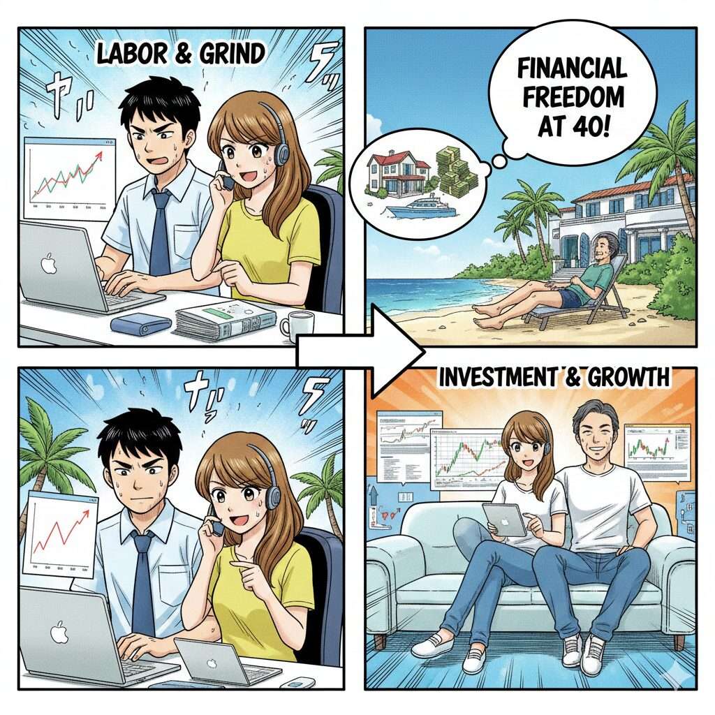 20대가 40대에 경제적 자유를 위해 준비해야 할 결정적 7가지 로드맵