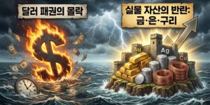 금, 은, 구리 가격 상승의 숨겨진 진실과 달러의 몰락