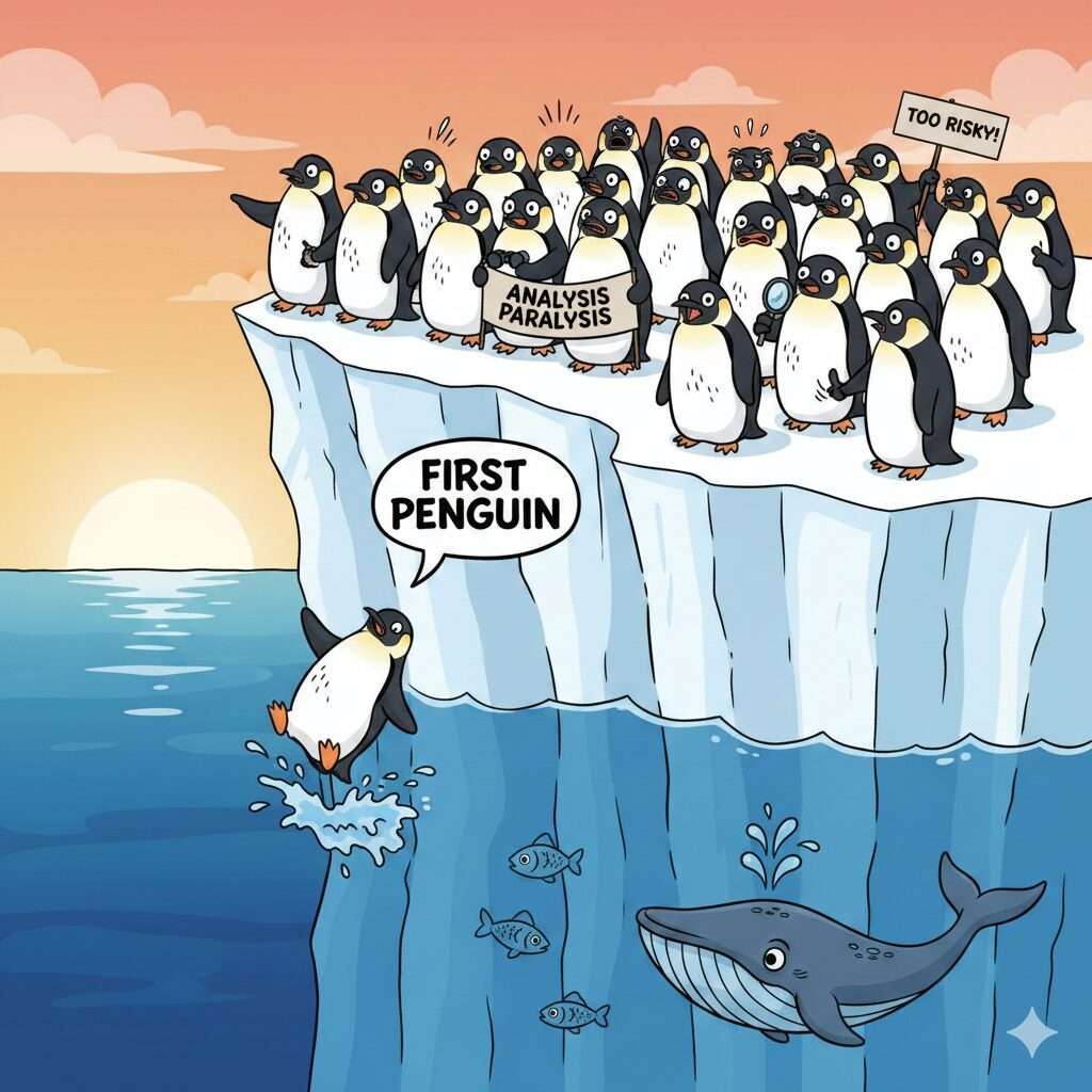 초보 투자자가 금융 시장의 퍼스트 펭귄이 되기 위해 5가지 핵심 마음가짐