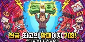 현금 최고의 방패이자 기회