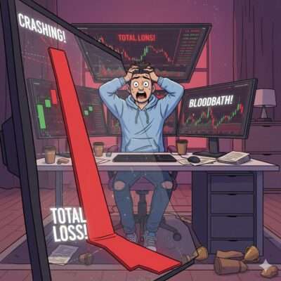 마진콜 통보: 장대 음봉이 덮친 새벽 3시