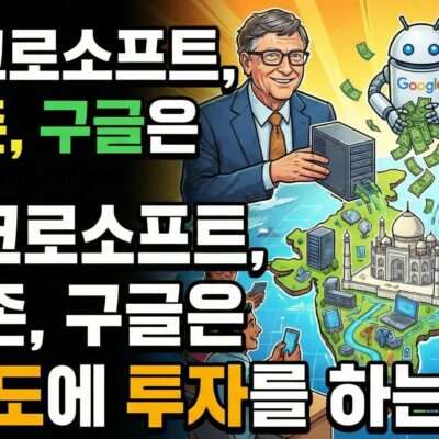 마이크로소프트, 아마존이 인도 AI 시장에 막대한 자본을 투자하는 핵심 이유 분석