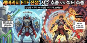 S&P 500 vs 섹터 3X 레버리지 ETF 비교