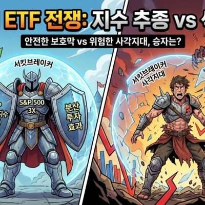 S&P 500 vs 섹터 3X 레버리지 ETF 비교