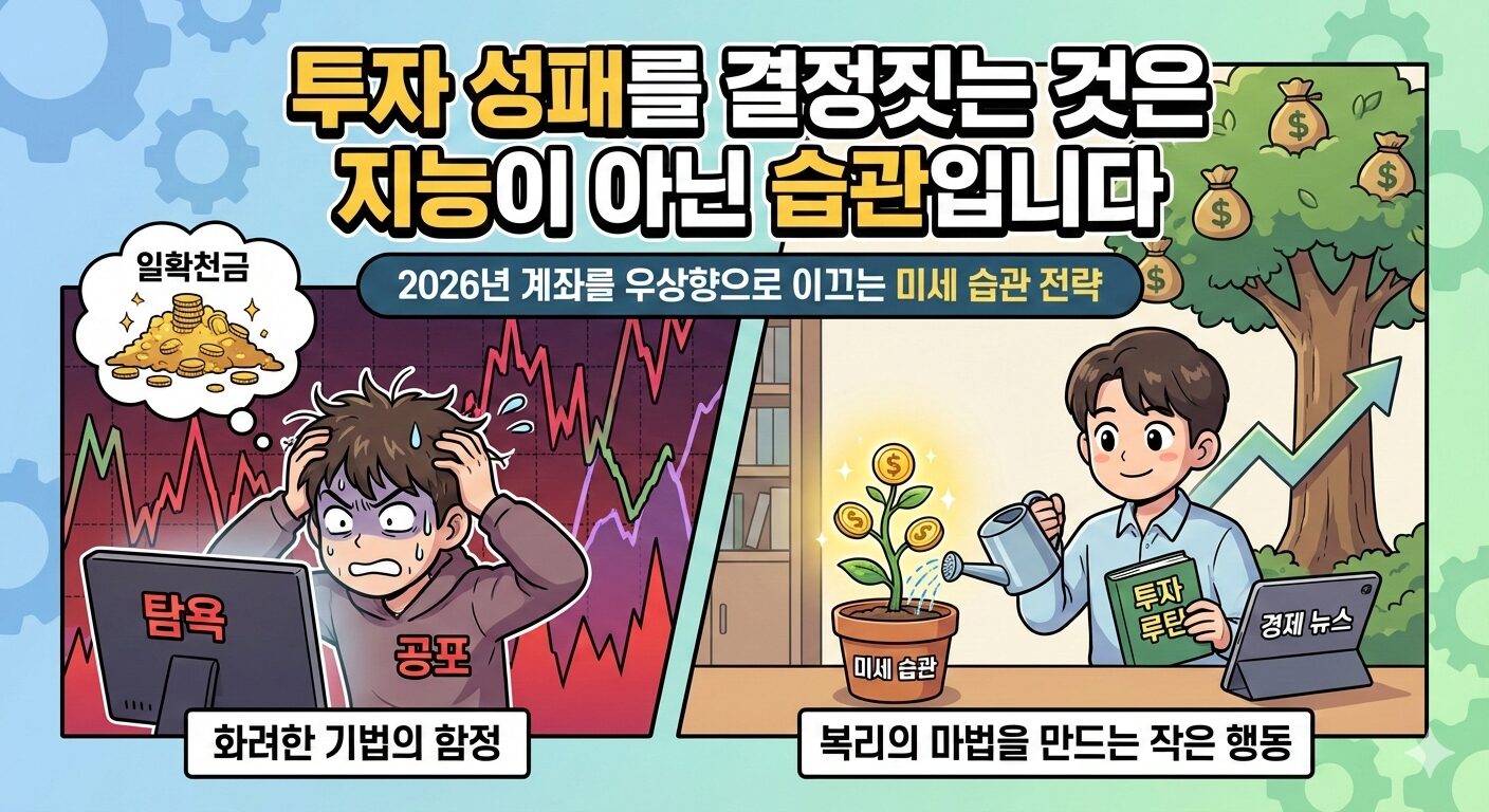 부자들의 비밀 무기, 1% 미세 습관