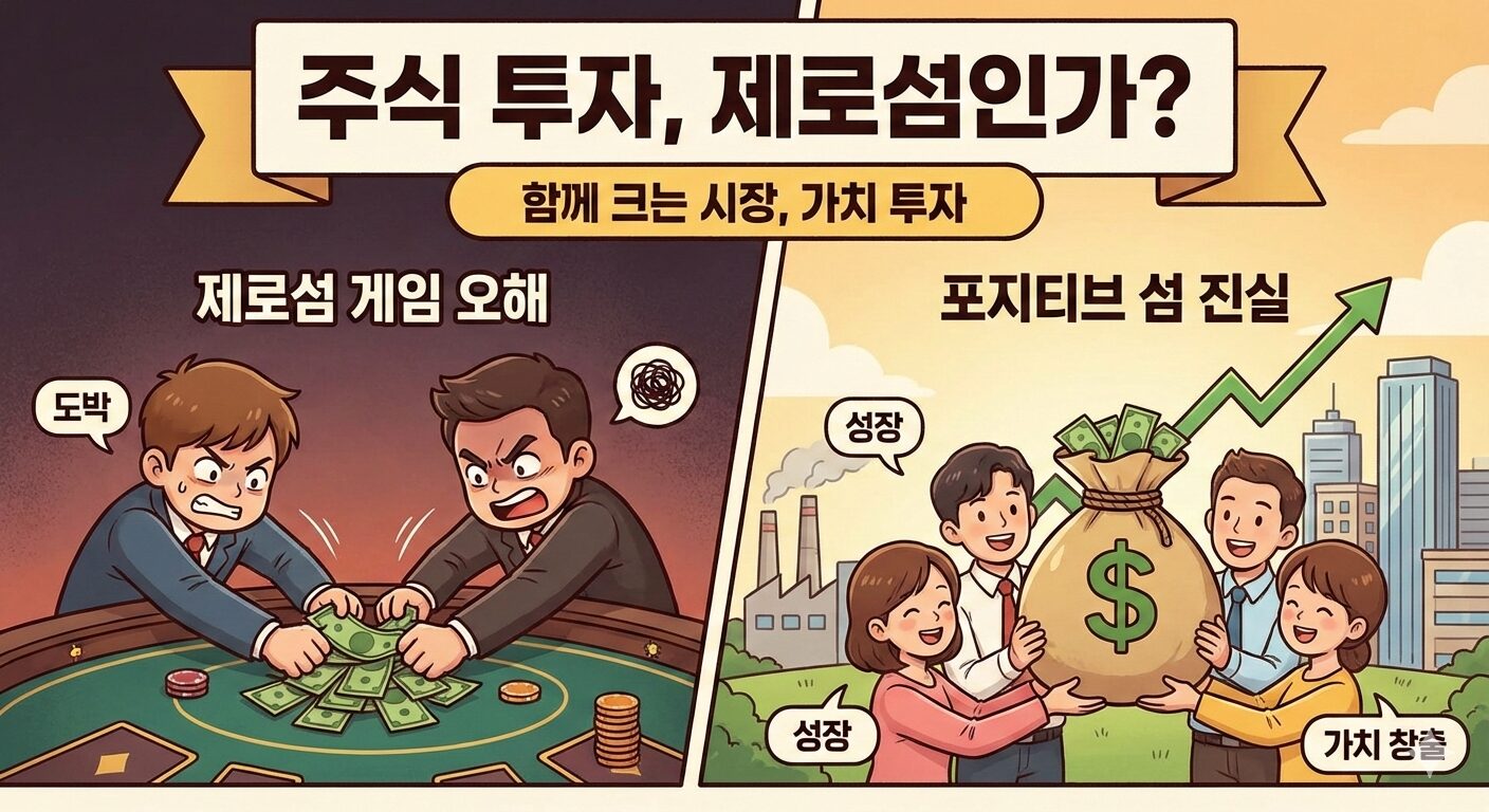 주식은 도박일까? 제로섬 게임의 오해