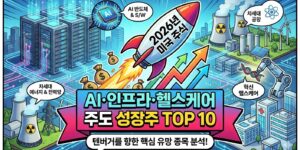 미국 주식 시장을 주도할 성장 산업과 핵심 유망 종목 TOP 10