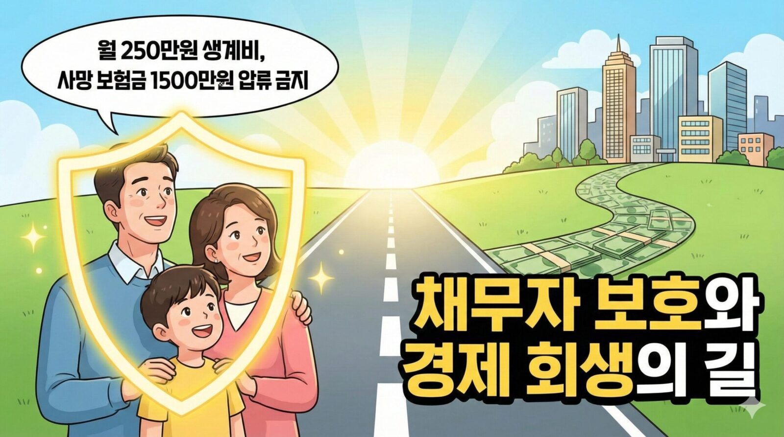 월 250만원 생계비 압류 금지 제도, 채무자 보호와 경제 회생의 길