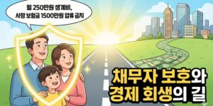 월 250만원 생계비 압류 금지 제도, 채무자 보호와 경제 회생의 길