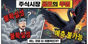 주식시장 공포의 주범, 불확실성과 예측 불가능