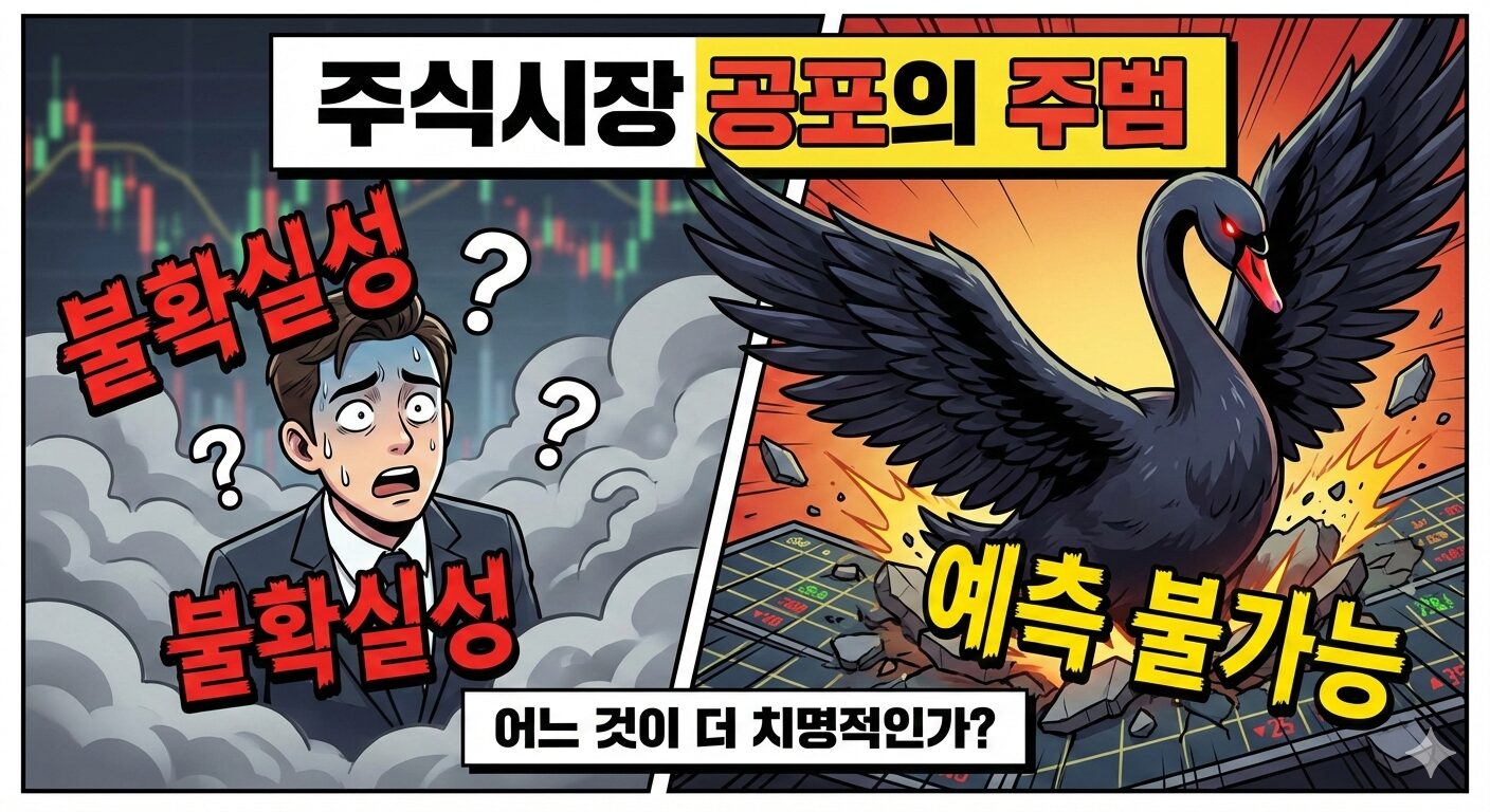 주식시장 공포의 주범, 불확실성과 예측 불가능