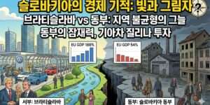 브라티슬라바의 성공 뒤에 숨겨진 다뉴브 강 동부의 그림자