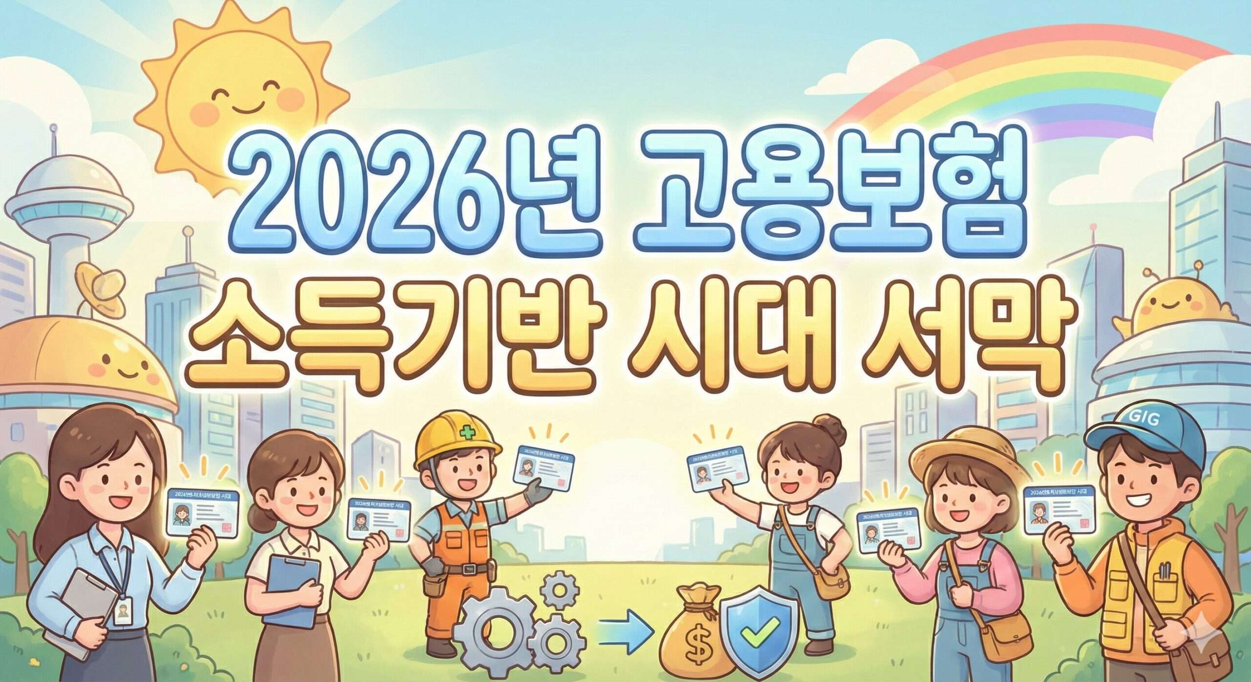 2026 고용보험 체계, 근로시간 대신 소득 기반으로 대전환, 무엇이 달라지나