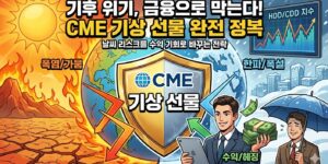 CME 기상 선물 시장의 구조적 분석과 이상 기후 변화 리스크