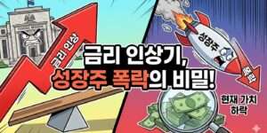 금리 인상기에 유독 성장주만 폭락하는 이유