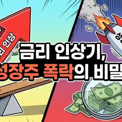 금리 인상기에 유독 성장주만 폭락하는 이유