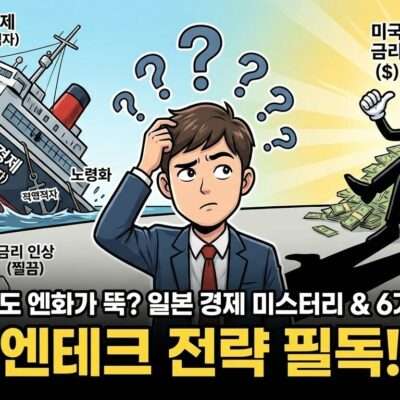일본 금리 인상에도 엔화가 떨어지는 이유