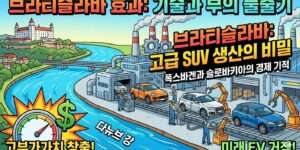 다뉴브 강의 폭스바겐 브라티슬라바 공장의 '고가전략'