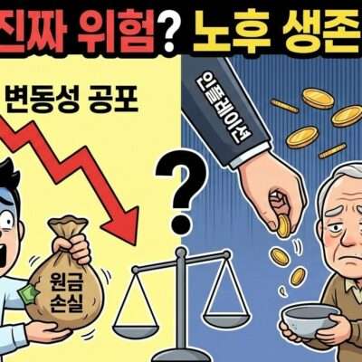 투자의 위험과 노후 생존의 위험